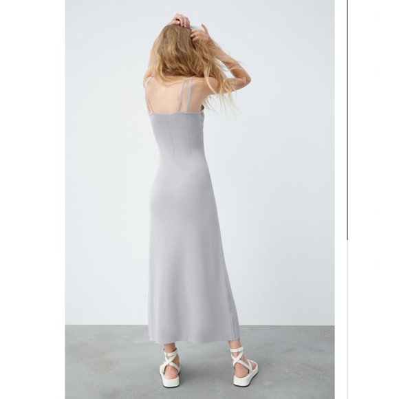 Zara Combination Dress L - Picture 9 of 10